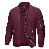 Dominus™ Jacke mit Strategischen Taschen und Premium-Passform – Weinrot