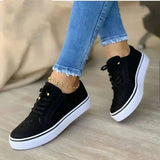 Ava - orthopädischer eleganter schwarzer sneaker – Schwarz