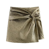 Rock mit Schleife – Gold
