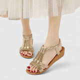 Pina | ELEGANTE ORTHOPÄDISCHE SANDELE – Beige