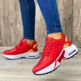 Hisneakers – orthopädische laufschuhe – Rot