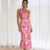 Eliza - Kleid mit einem Schulterträger – Rosa
