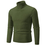 RedMayne | Lässiger Rollkragenpullover – Grün