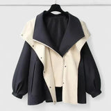Rebekkah | Raffinierte Jacke – Schwarz