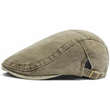 Vintage Flat Cap – Grün