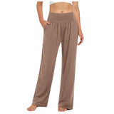Belle Comfort™ Hose Mit Elastischem Bund und Weiter Pantalon-Passform – Khaki