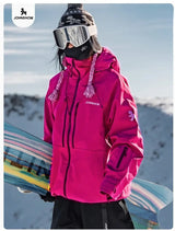 Unisex Jacke | geschlossene Ausführung mit Kapuze und Frontverschluss – Pink