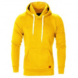Lässiger herren-kapuzenpullover - david – Gelb