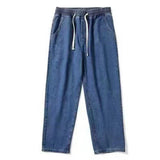 Herren Vintage Baggy Jeans | Lässig – Dunkelblau