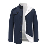 Wintermantel - martin – Marineblau