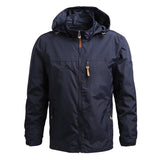 Taktische wasserdichte Herrenjacke - koen – Blau
