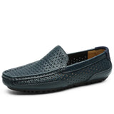Konrad | Elegante Herren-Loafer – Blau