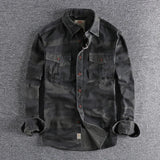 Corvin - Premium Camouflage-T-Shirt – Schwarz