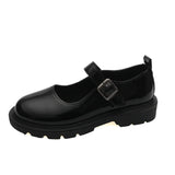 Klassische Dirndl Schuhe für Damen | Schwarz – Schwarz