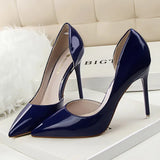 Orthopädische Pumps Eleganz und Komfort – Blau