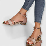 BRAVELY | Chic Elegance Sandals – Gold