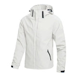 Rydrex - Premium Windjacke – Weiß