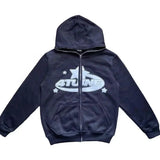 Fabian | Zip-up – Marineblau