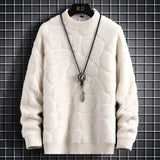 Dicker Pullover für Männer - CEDRICK – Beige