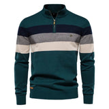 Neuhaus - Stilvoller Pullover mit Stehkragen – Grün