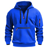 Lars - Hoodie mit Reißverschluss (1 Kaufen, 1 GRATIS dazu) – Blau