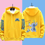 Stitch-pullover - perfekt passende looks für familien und paare – Gelb 3