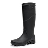 Gummistiefel | Hoher Schaft Mit Profilierter Laufsohle – Schwarz 32.5cm
