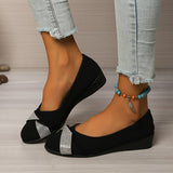 ShinyBloom™ – Elegante Mary Jane Damen Ballerinas – Schwarz
