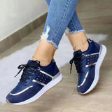 Trajin - ergonomische und bequeme freizeitschuhe für damen – Blau