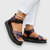 Sportliche Sandalen – Braun