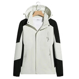 Jana | SkiFlex Unisex Skijacke – Weiß / Schwarz2