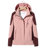 Jana | SkiFlex Unisex Skijacke – Rosa Weinrot