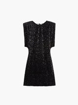 Annie Glitzerkleid – Schwarz