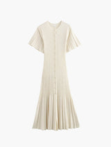 Gina Midikleid – Creme