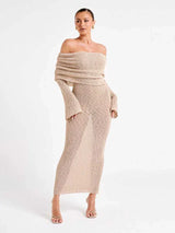FLEUR DE SOIE – Beige