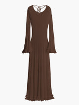 Marla - Maxikleid – Braun