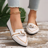 SofiaGrace™ – Elegante Damen Ballerinas mit atmungsaktivem Komfort – Weiß