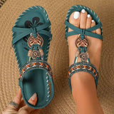 Alice | Fußgewölbestütze Orthopädisch Sandalen – Grün