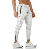 Maximilian | Sportliche Jogginghose mit Taschen – Weiß