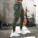Maximilian | Sportliche Jogginghose mit Taschen – Armeegrün