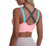 Sportlicher Nahtloser Bustier - MotionLuxe – Rosa