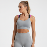 Sportlicher Nahtloser Bustier - MotionLuxe – Grau