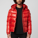 Steppjacke Mit Glanzoberfläche - Mick – Rot