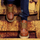 Peer™ | Herren-Retro-Stiefel – Khaki