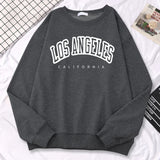 Damen-Sweatshirt mit Rundhalsausschnitt | Übergroß – Dunkel Grau