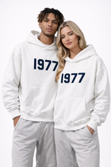 Streetwear-Hoodie Mit Raglanärmeln - Robin – Weiß Schwarz