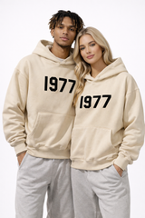 Streetwear-Hoodie Mit Raglanärmeln - Robin – Sand Schwarz
