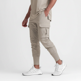 Stretchstoff Joggerhose Mit Taschen -  Francis – Khaki