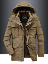 Stylischer Parka für Elegante Wintertage – Khaki