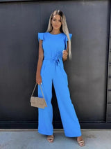 Abesch - Damen Jumpsuit – Blau